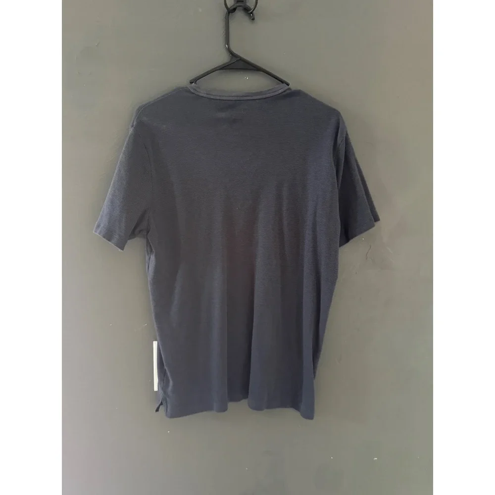 Banana Republic Mens T-Shirt Bundle Luxe Touch Crew & Eco Premium V-Neck L M